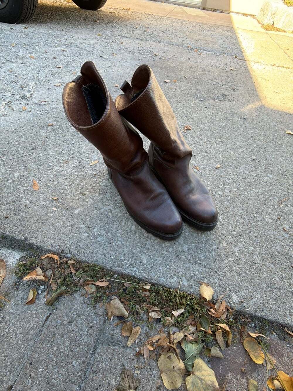 Santana Canada Brown Leather Winter Boots